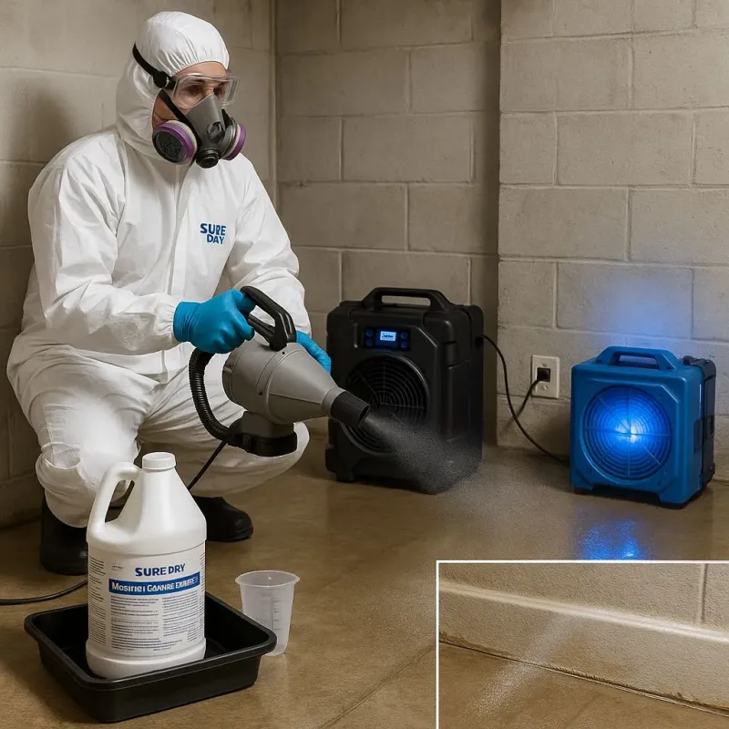 Sanitization and Odor Removal process in Sullivan County, TN