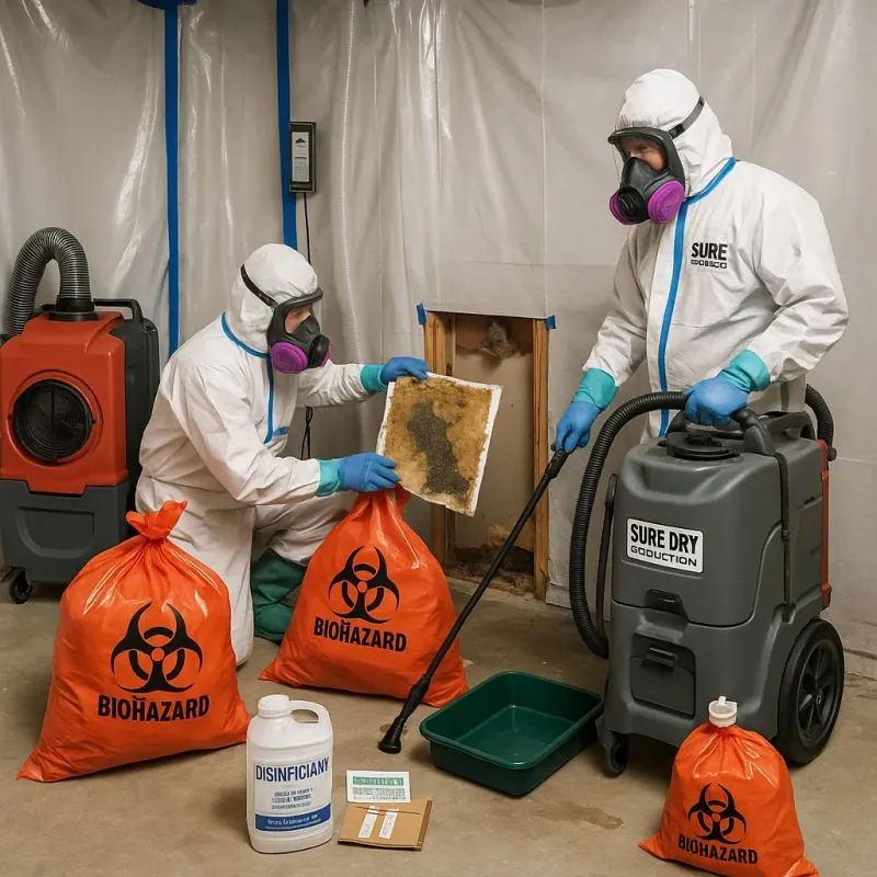 Contaminated Water Handling Protocols process in Sullivan County, TN