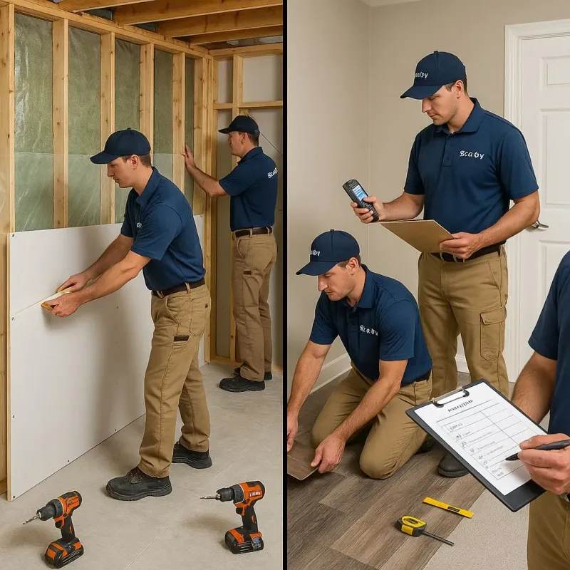 Repairs and Reconstruction process in Sullivan County, TN