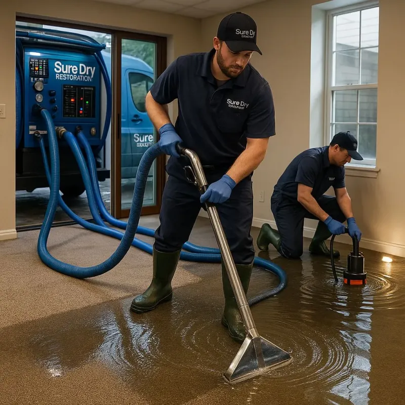 Water Extraction and Removal process in Sullivan County, TN